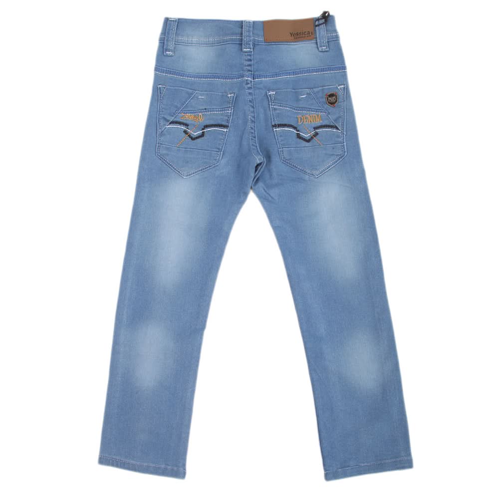 Boys Denim Pant Iz0B - Blue, Kids, Boys Pants, Chase Value, Chase Value