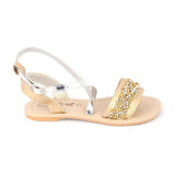 Girls Sandal K-010 - Golden, Kids, Girls Sandals, Chase Value, Chase Value