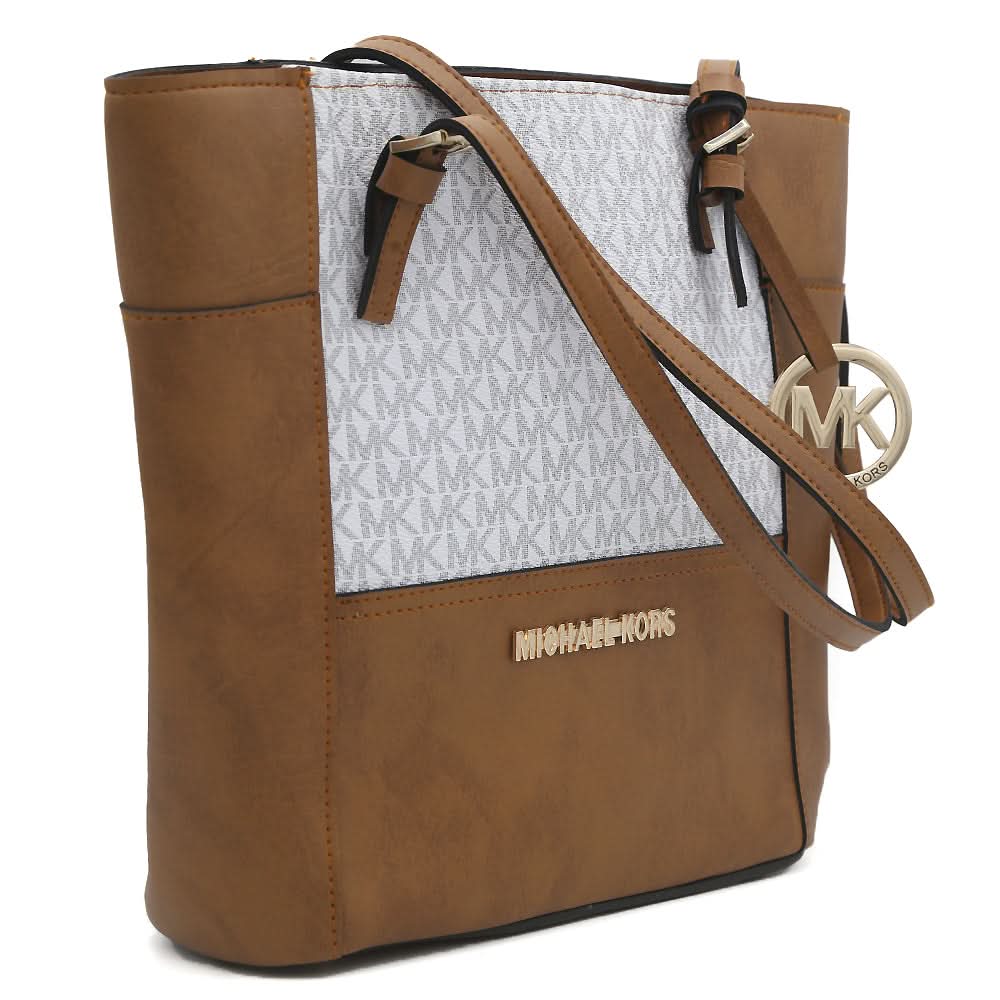 Women's Handbag H-81 - Brown & Grey, Women, Bags, Chase Value, Chase Value
