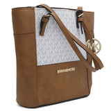 Women's Handbag H-81 - Brown & Grey, Women, Bags, Chase Value, Chase Value
