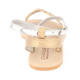 Girls Sandal K-010 - Golden, Kids, Girls Sandals, Chase Value, Chase Value