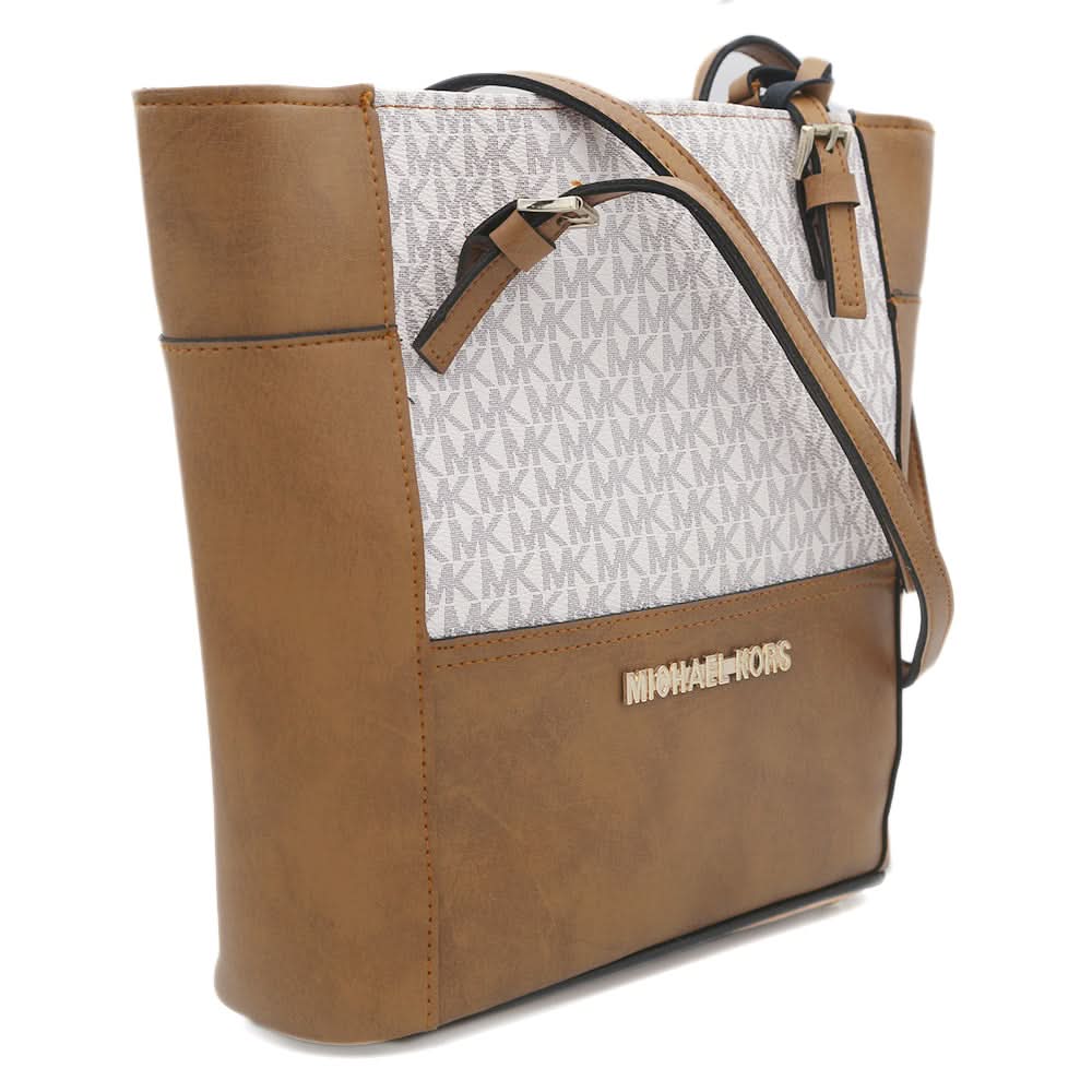 Women's Handbag H-81 - Brown & Fawn, Women, Bags, Chase Value, Chase Value