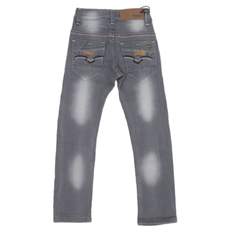 Boys Denim Pant IZ0B 26-38 - Grey, Kids, Boys Pants, Chase Value, Chase Value