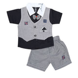 Newborn Boys Suits 2Pcs 42005 - BLACK, Kids, NB Boys Sets And Suits, Chase Value, Chase Value