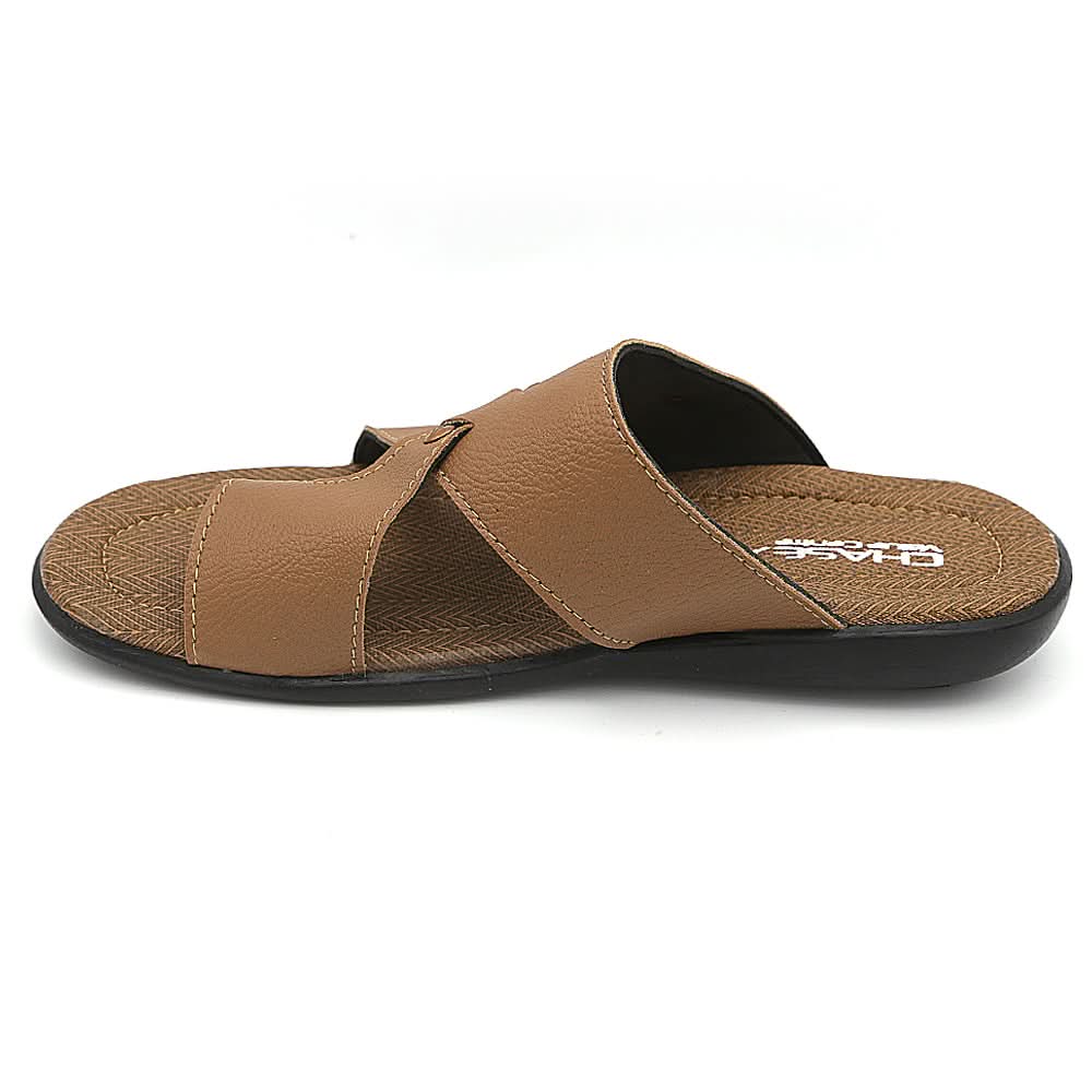 Men's Slipper (A-4) - Brown, Men, Slippers, Chase Value, Chase Value
