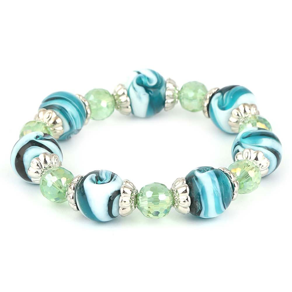 Women's Stone Bracelet - Blue - test-store-for-chase-value