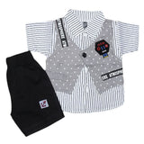 Newborn Boys Suits 2Pcs 42001 - Grey, Kids, NB Boys Sets And Suits, Chase Value, Chase Value