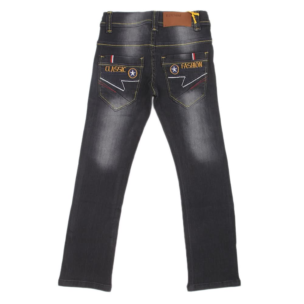 Boys Denim Pant Iz0B - Black, Kids, Boys Pants, Chase Value, Chase Value