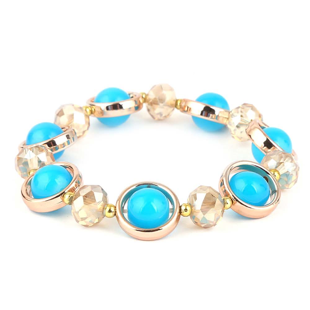 Women's Stone Bracelet - Blue - test-store-for-chase-value