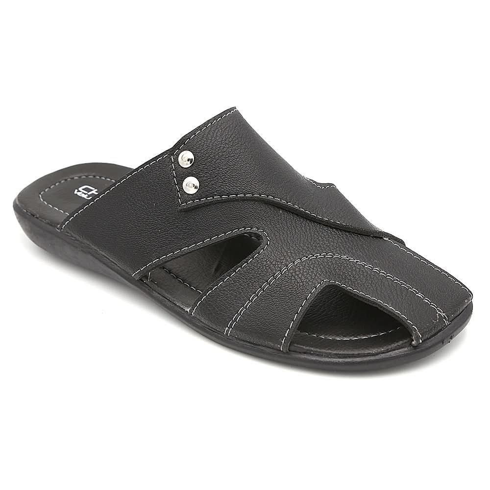 Men's Slipper (A-5) - Black, Men, Slippers, Chase Value, Chase Value