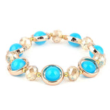 Women's Stone Bracelet - Blue - test-store-for-chase-value