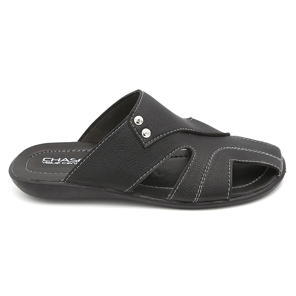 Men's Slipper (A-5) - Black, Men, Slippers, Chase Value, Chase Value