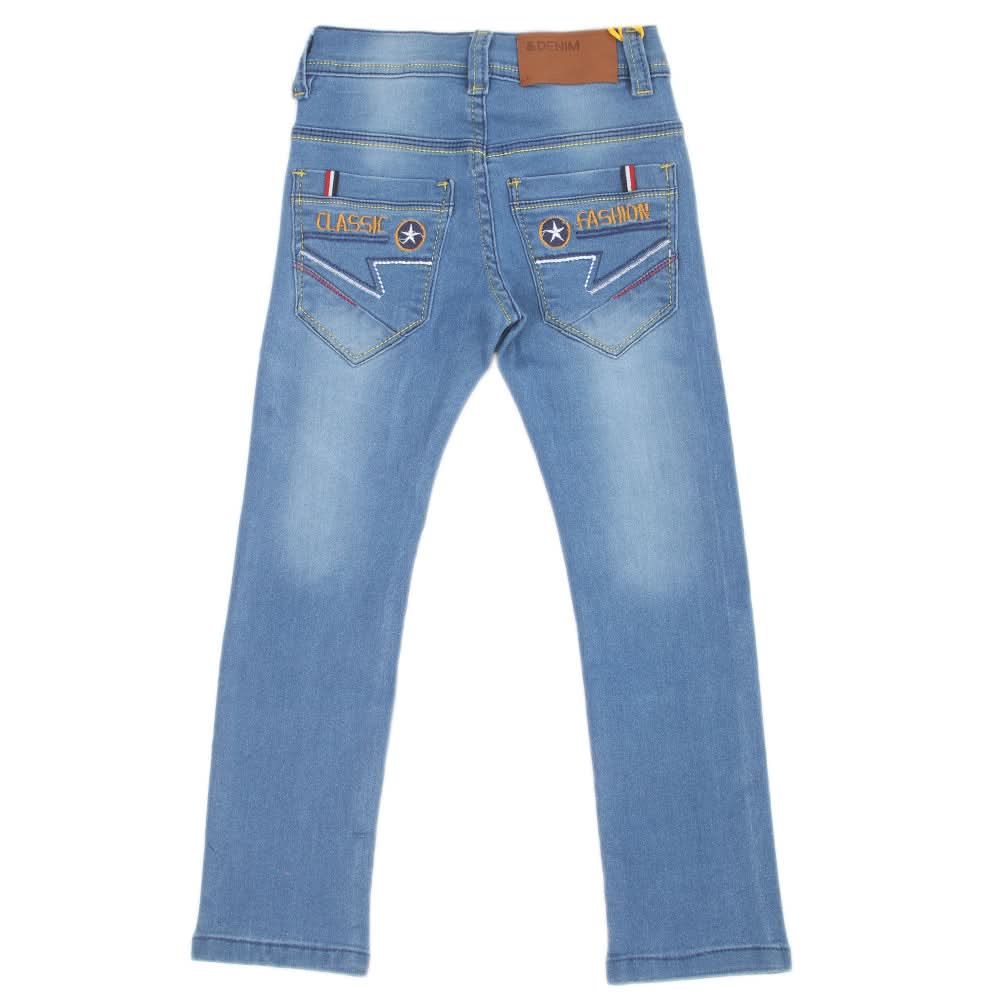 Boys Denim Pant Iz0B - Blue, Kids, Boys Pants, Chase Value, Chase Value