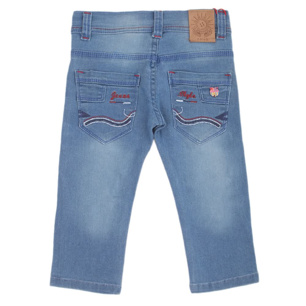 Boys Denim Pant Iz0A - Light Blue, Kids, Boys Pants, Chase Value, Chase Value