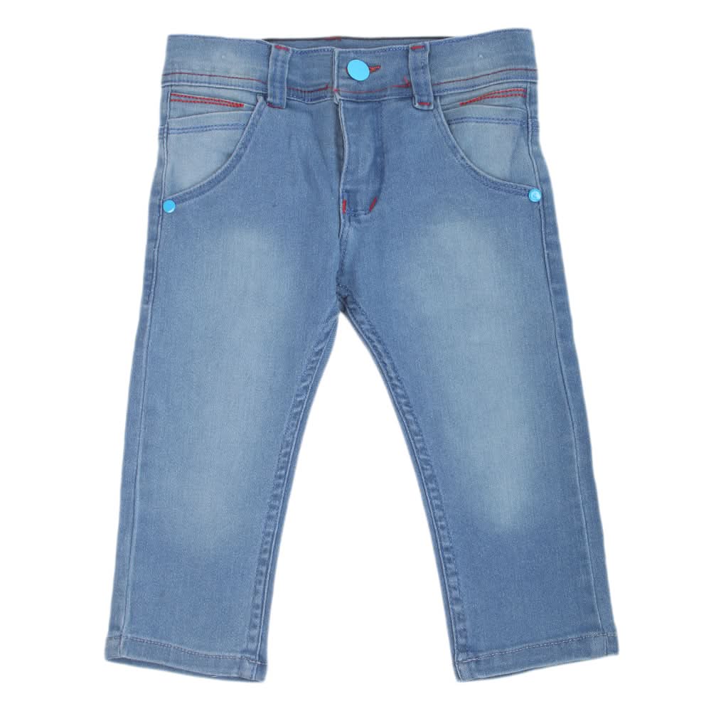 Boys Denim Pant Iz0A - Light Blue, Kids, Boys Pants, Chase Value, Chase Value