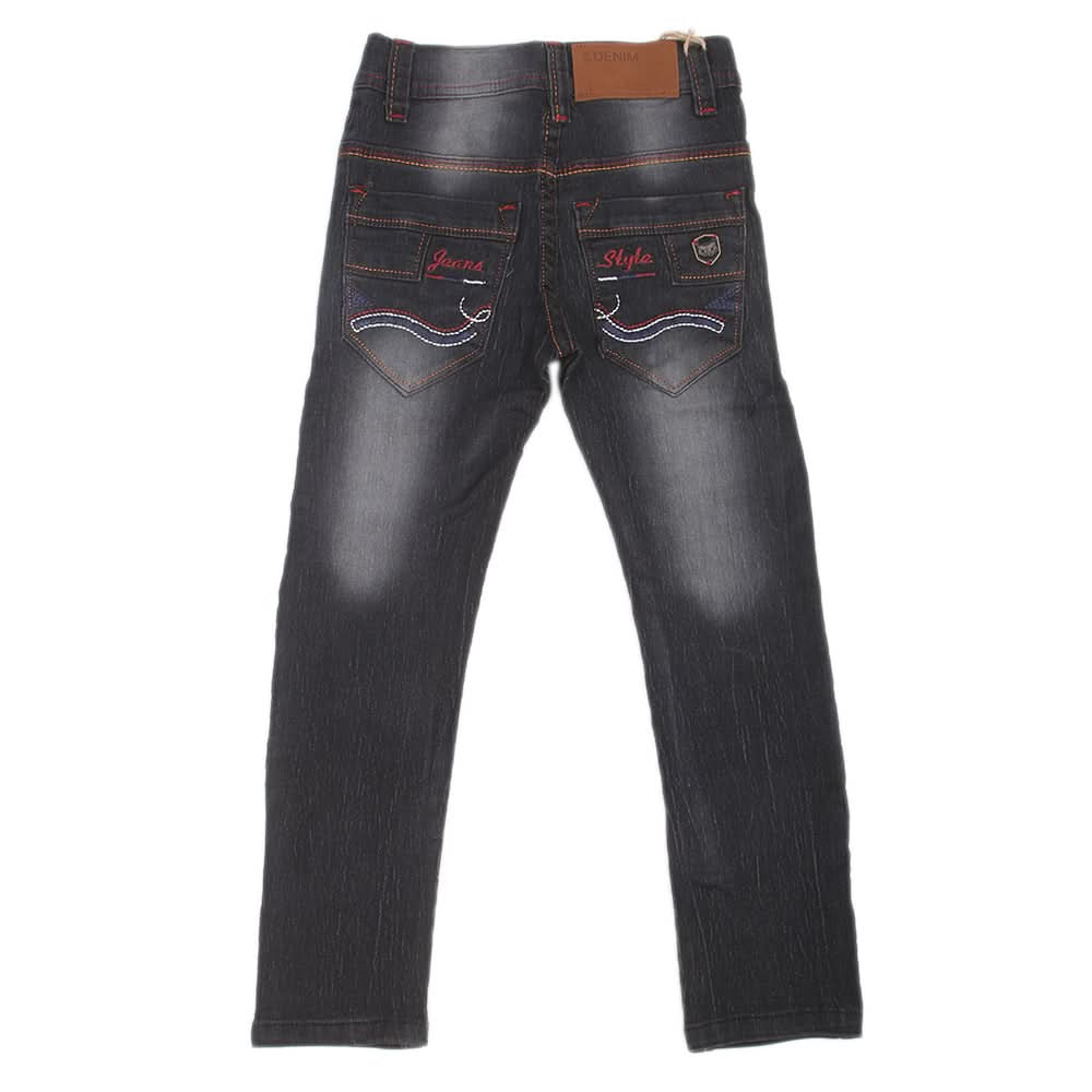 Boys Denim Pant Iz0B - Black, Kids, Boys Pants, Chase Value, Chase Value