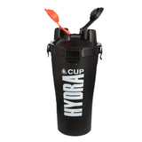 Travelling Water Bottle Two Partition - Black, Home & Lifestyle, Glassware & Drinkware, Chase Value, Chase Value