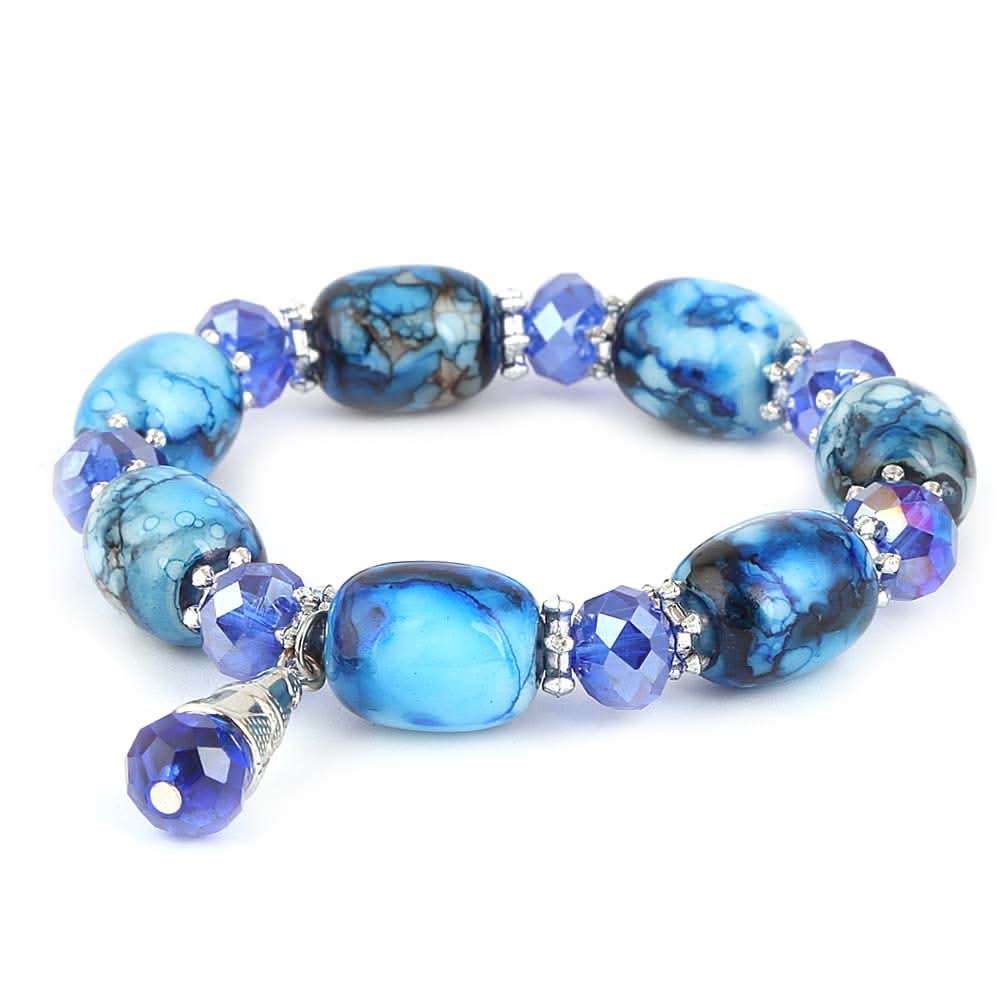 Women's Stone Bracelet - Royal Blue - test-store-for-chase-value