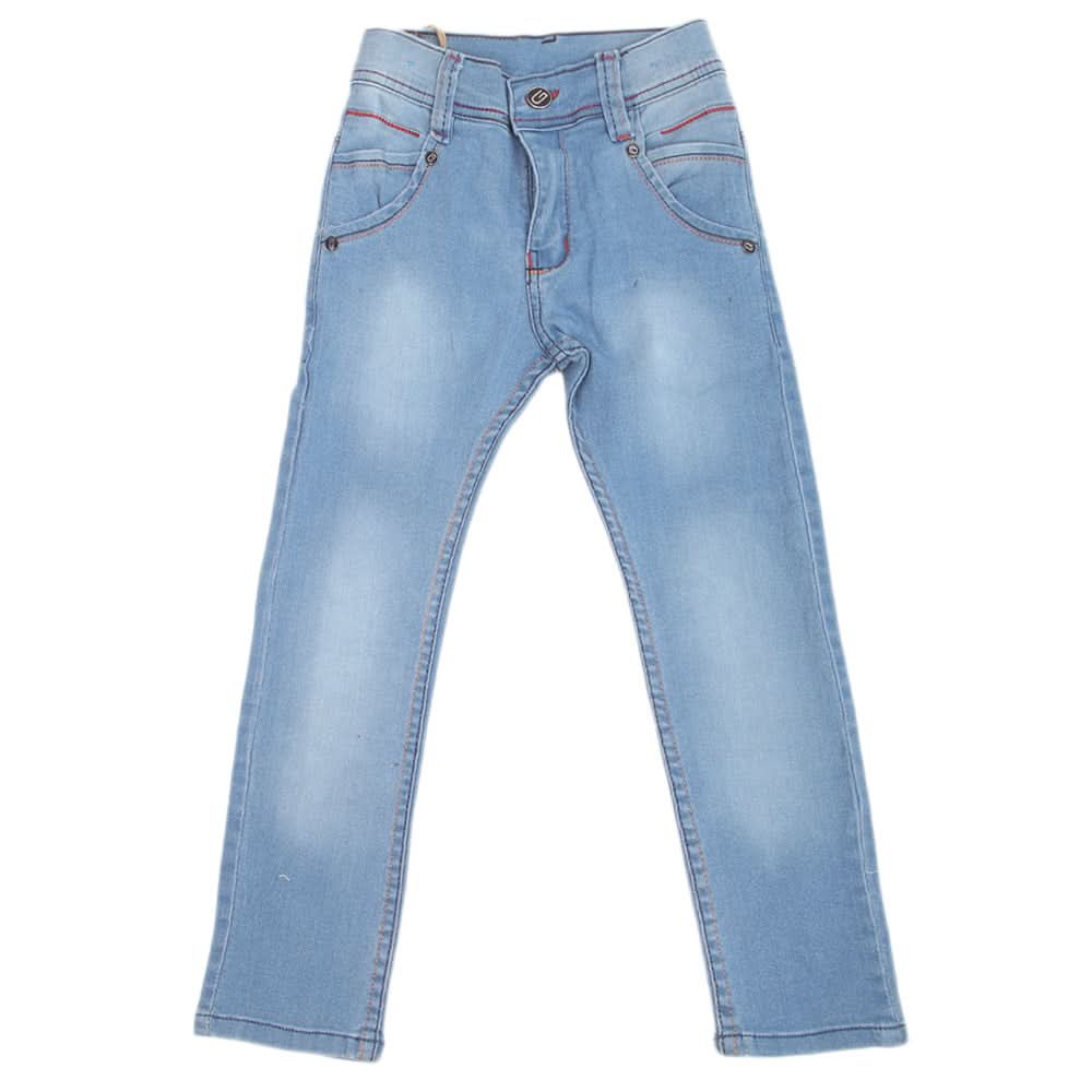 Boys Denim Pant Iz0B - Light Blue, Kids, Boys Pants, Chase Value, Chase Value