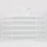 5 Layer Anti Slip Hangers 2 Piece Set - White, Home & Lifestyle, Accessories, Chase Value, Chase Value