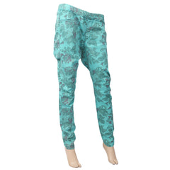 Women's Cotton Pant - Green, Women Pants & Tights, Chase Value, Chase Value