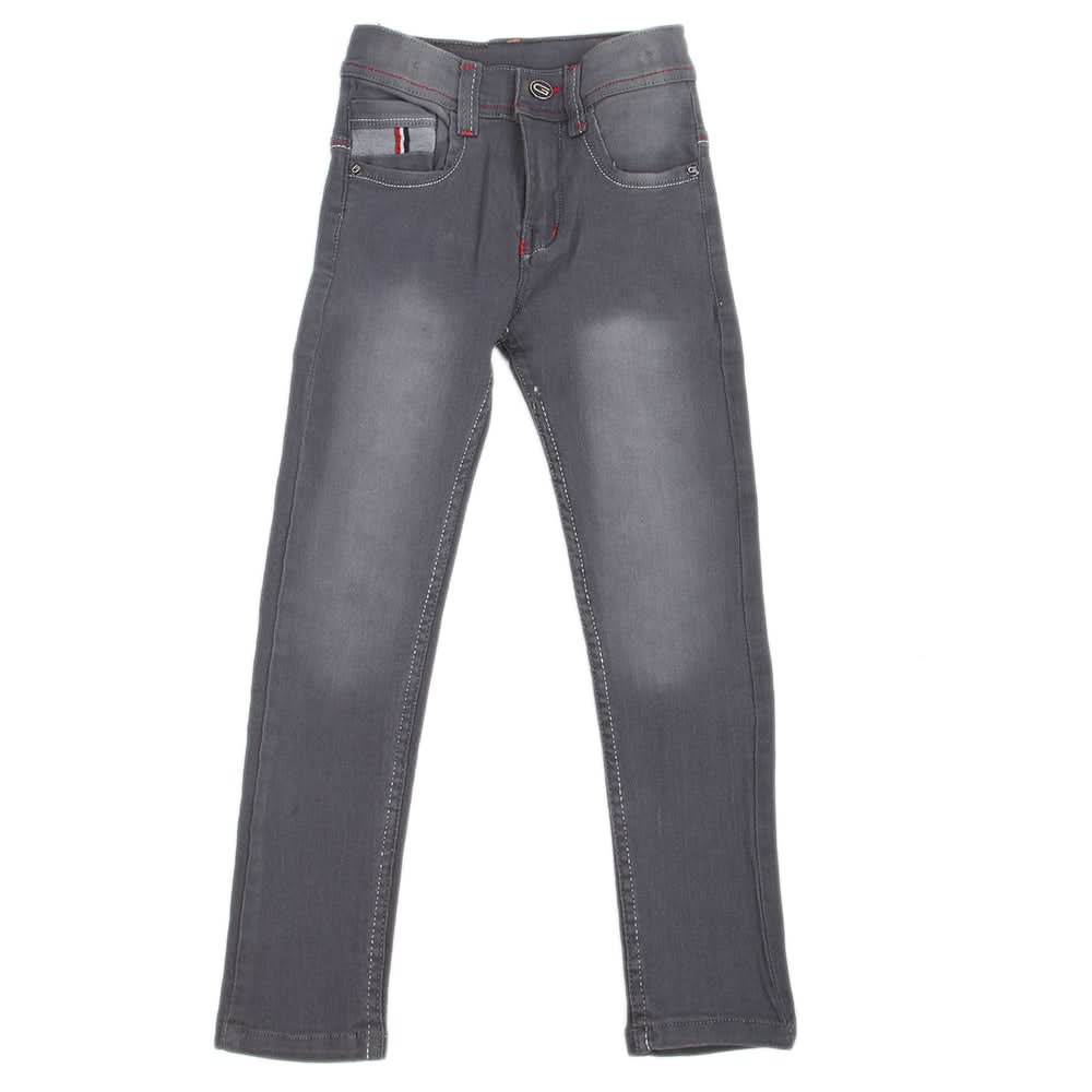 Boys Denim Pant Iz0B - Grey, Kids, Boys Pants, Chase Value, Chase Value
