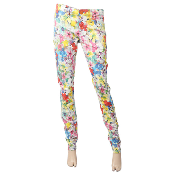 Women's Cotton Pant - Multi, Women Pants & Tights, Chase Value, Chase Value