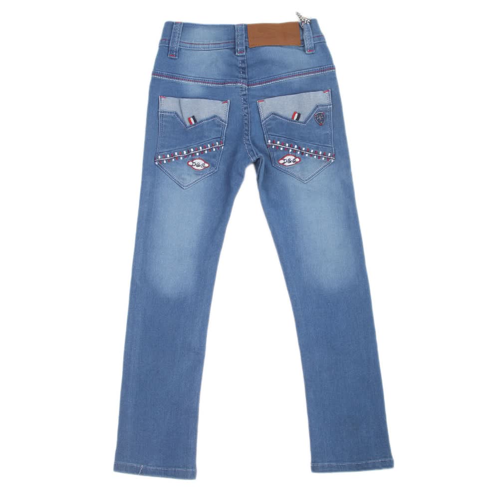 Boys Denim Pant IZ0B 26-38 - Blue, Kids, Boys Pants, Chase Value, Chase Value