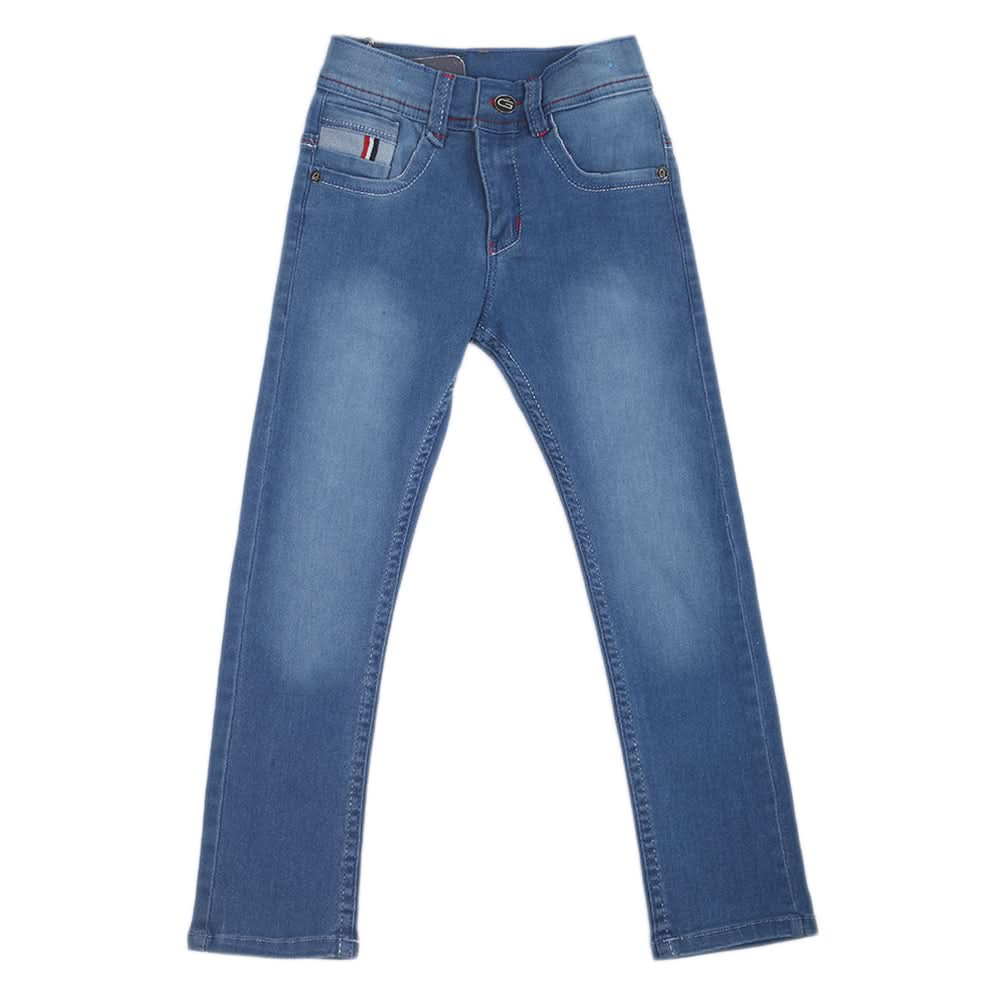 Boys Denim Pant IZ0B 26-38 - Blue, Kids, Boys Pants, Chase Value, Chase Value