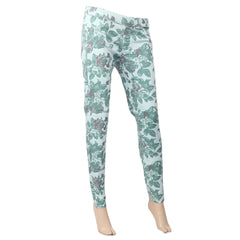 Women's Cotton Pant - Light Blue, Women Pants & Tights, Chase Value, Chase Value