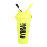 Travelling Water Bottle Two Partition - Yellow, Home & Lifestyle, Glassware & Drinkware, Chase Value, Chase Value