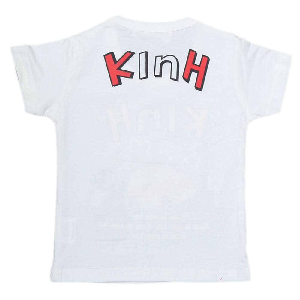 Newborn Boys T-Shirt - White, Kids, NB Boys Shirts And T-Shirts, Chase Value, Chase Value