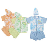 Newborn Suit 3Pcs Set - Multi, Kids, Newborn Boys Sets And Suits, Chase Value, Chase Value