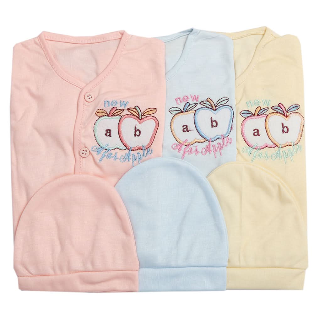 Newborn Suit 3Pcs Set - Multi, Kids, Newborn Boys Sets And Suits, Chase Value, Chase Value