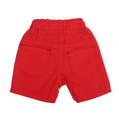 Girls Cotton Short - Red, Kids, Girls Shorts Skirts, Chase Value, Chase Value