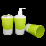 Bathroom Set 3 Piece JJ811 (KA-901) - Green, Home & Lifestyle, Storage Boxes, Chase Value, Chase Value
