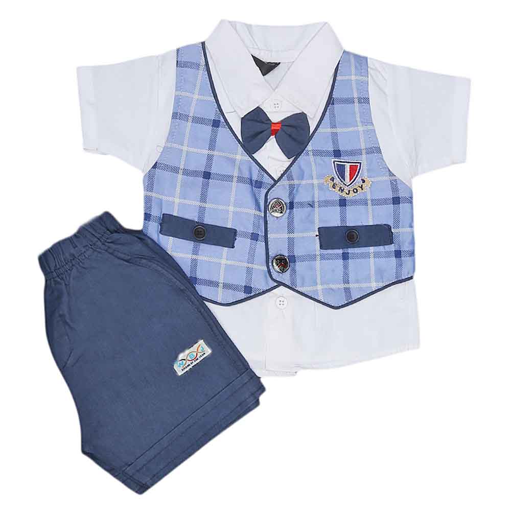New Born Boys Suits - Blue, Kids, NB Boys Sets And Suits, Chase Value, Chase Value