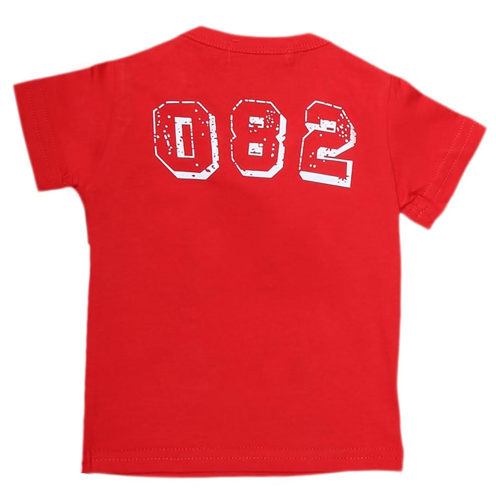 Newborn Boys T-Shirt - Red, Kids, NB Boys Shirts And T-Shirts, Chase Value, Chase Value