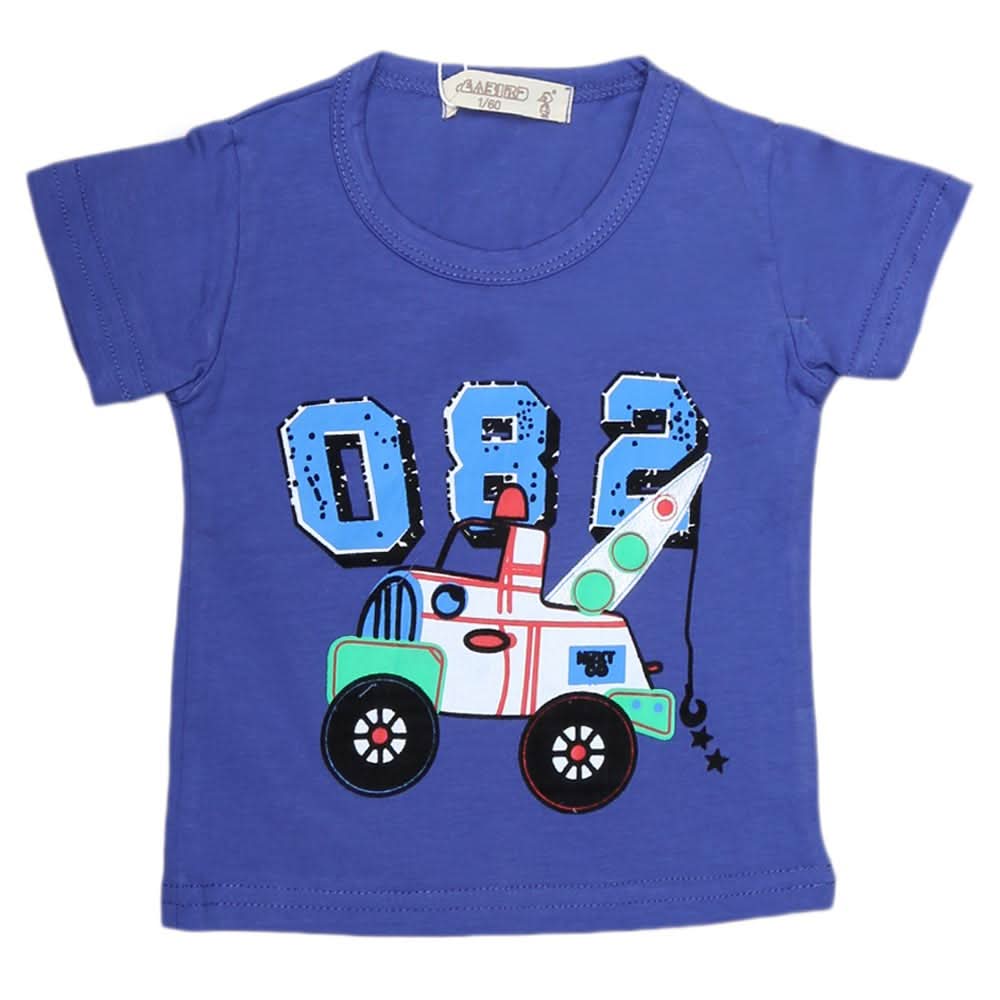 Newborn Boys T-Shirt - Blue, Kids, NB Boys Shirts And T-Shirts, Chase Value, Chase Value