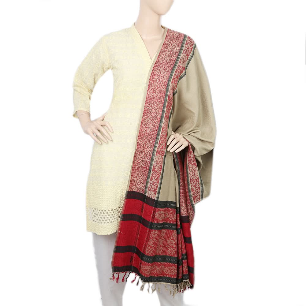 Women's 4 Border Polka Shawl - Multi - J, Women, Shawls And Scarves, Chase Value, Chase Value