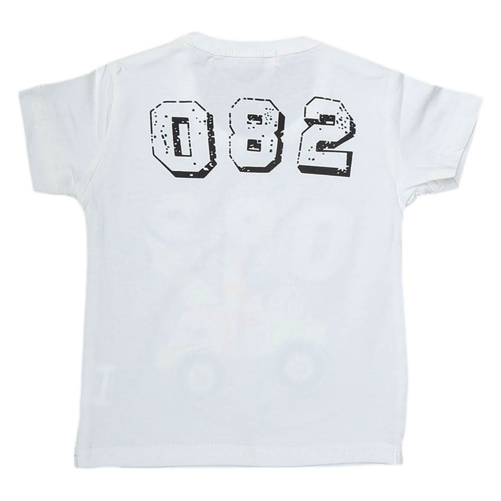 Newborn Boys T-Shirt - White, Kids, NB Boys Shirts And T-Shirts, Chase Value, Chase Value