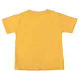 Boys Half sleeves Printed T-Shirt - Yellow, Boys T-Shirts, Chase Value, Chase Value