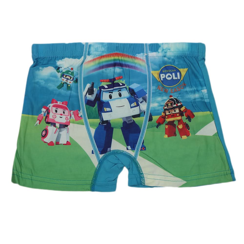 Boys Boxer - Blue, Kids, Boys Underwear, Chase Value, Chase Value