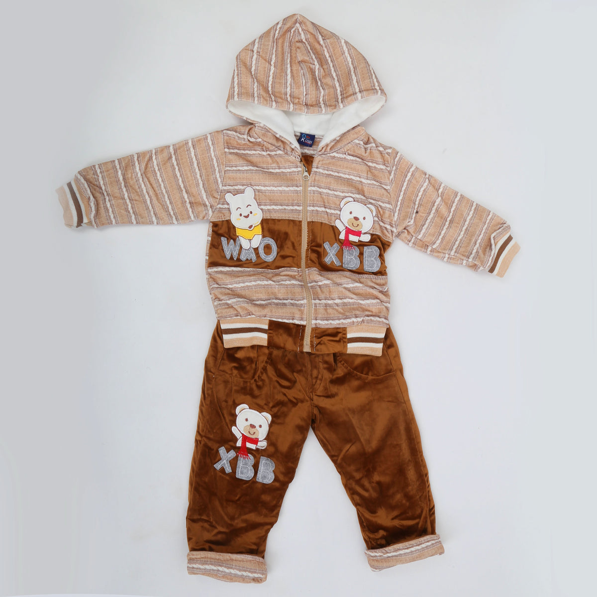 Boys Full Sleeves Suit - Brown, Kids, Boys Sets And Suits, Chase Value, Chase Value