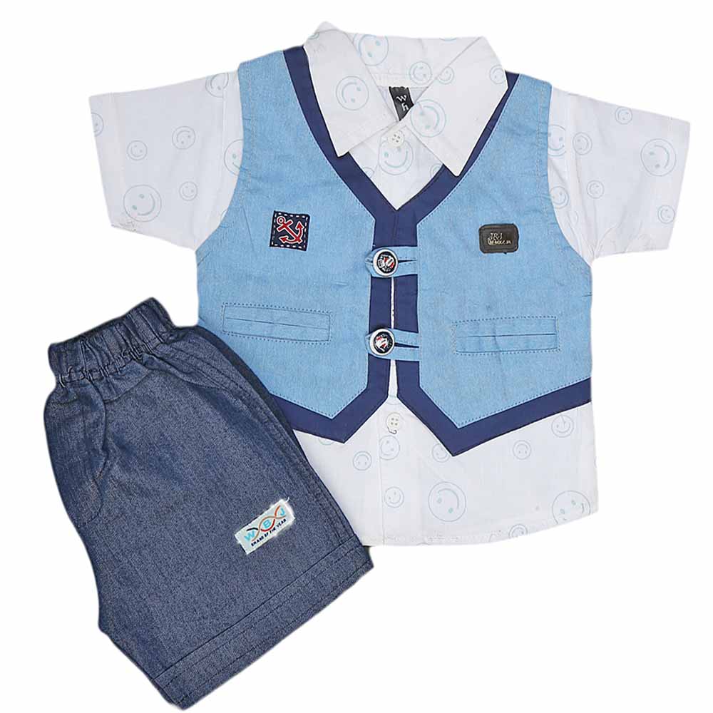 New Born Boys Suits - Blue, Kids, New Born Boys Sets And Suits, Chase Value, Chase Value