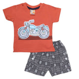 Newborn Boys Suits 2Pcs -Rust, Kids, NB Boys Sets And Suits, Chase Value, Chase Value