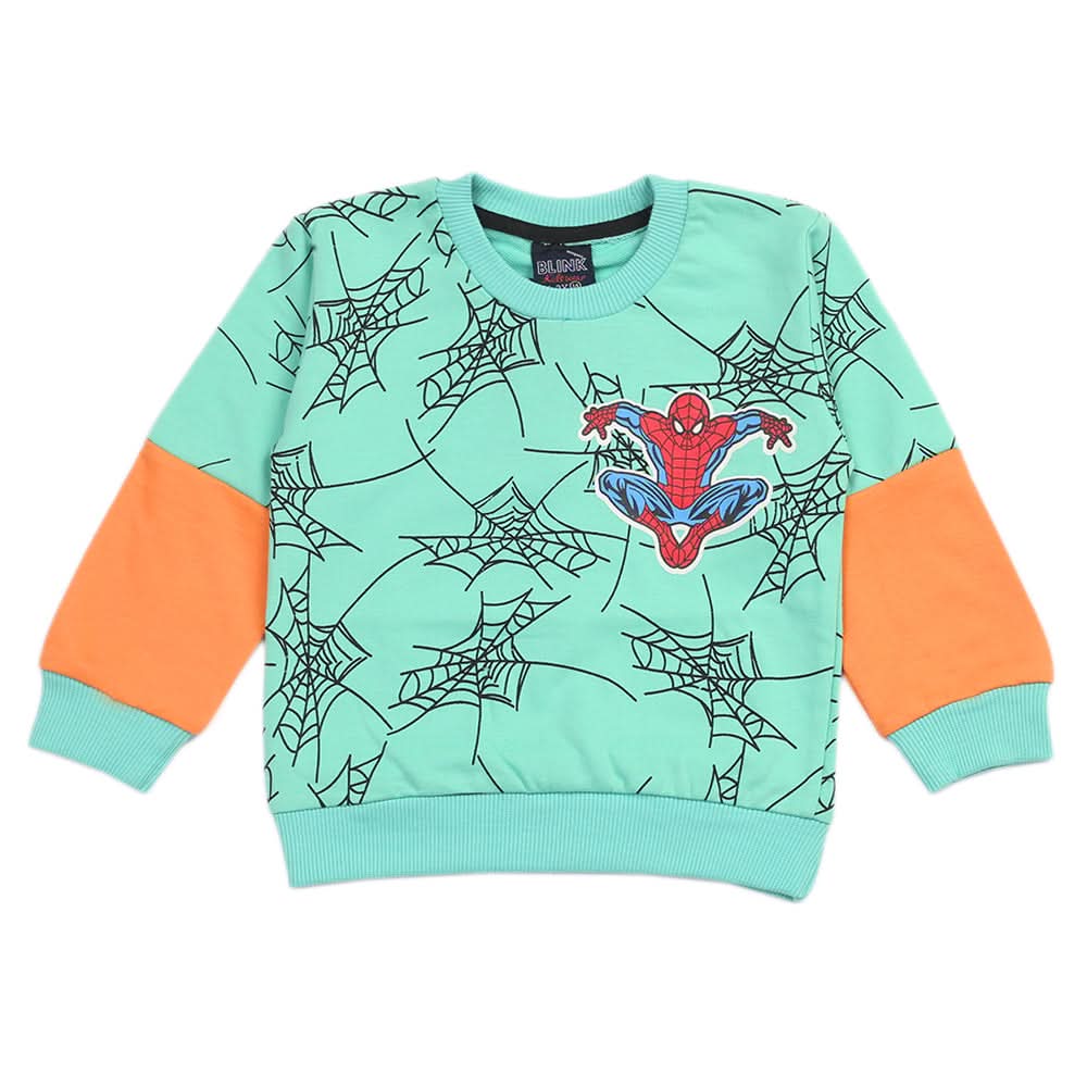 Boys Sweat Shirt - Cyan, Boys Hoodies & Sweat Shirts, Chase Value, Chase Value