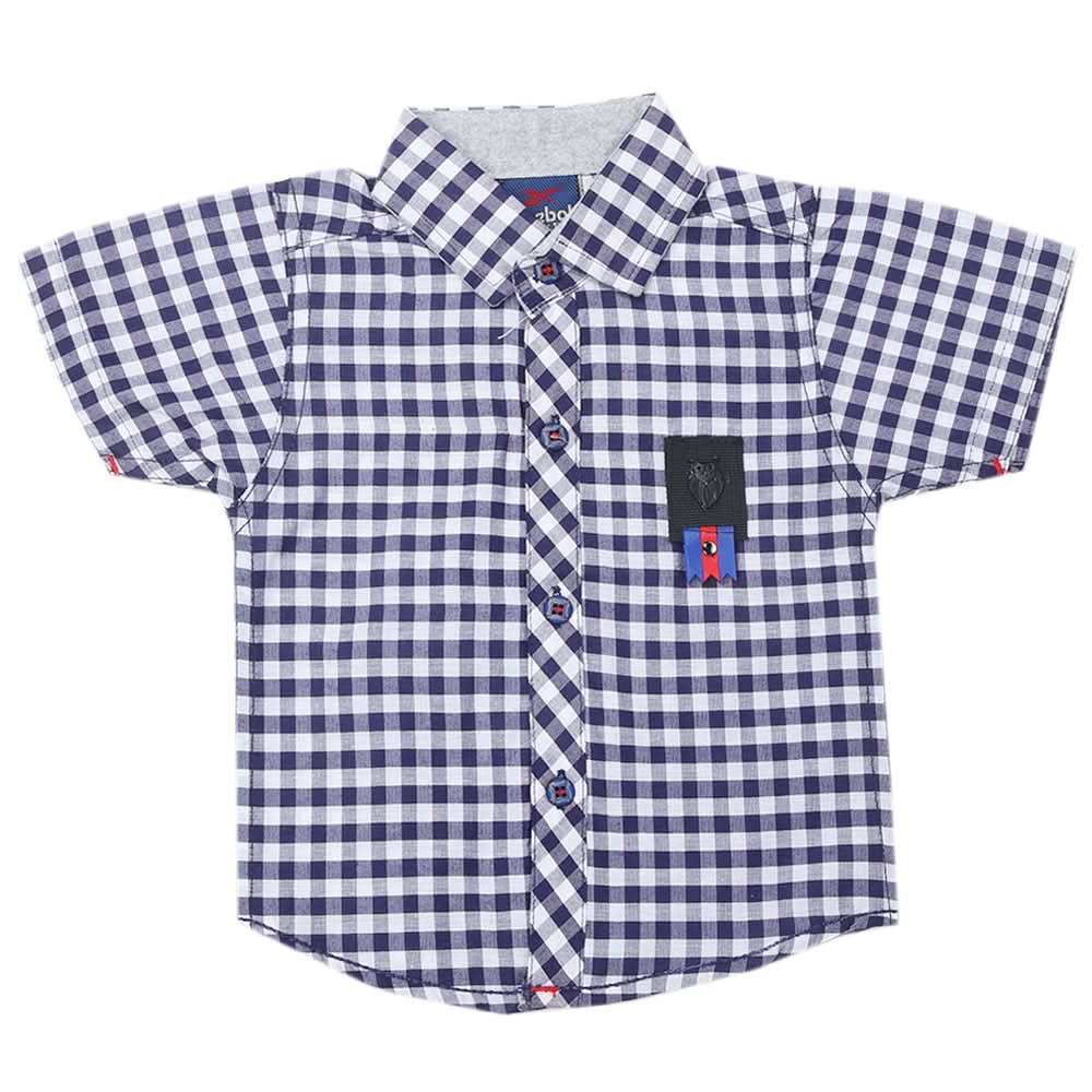 Boys Half Sleeves Casual Shirt - Blue, Kids, Boys Shirts, Chase Value, Chase Value