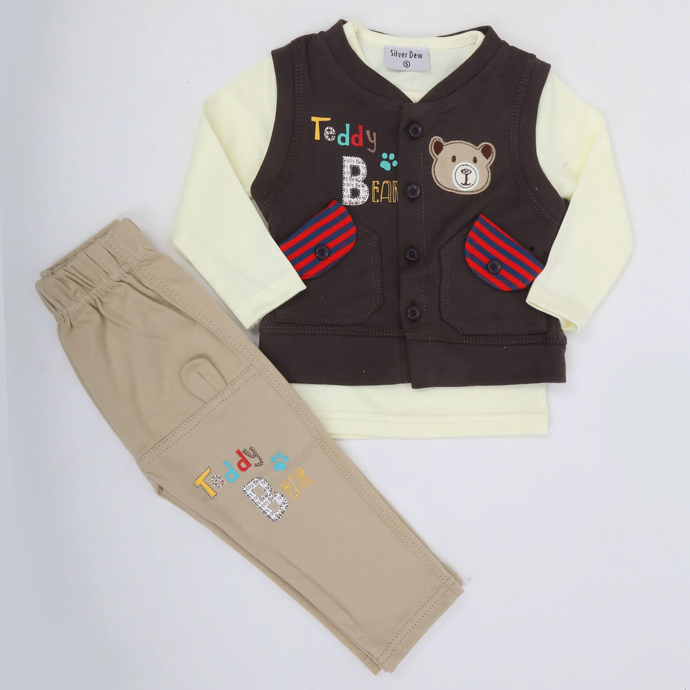 Boys Full Sleeves Suit - Grey, Kids, Boys Sets And Suits, Chase Value, Chase Value
