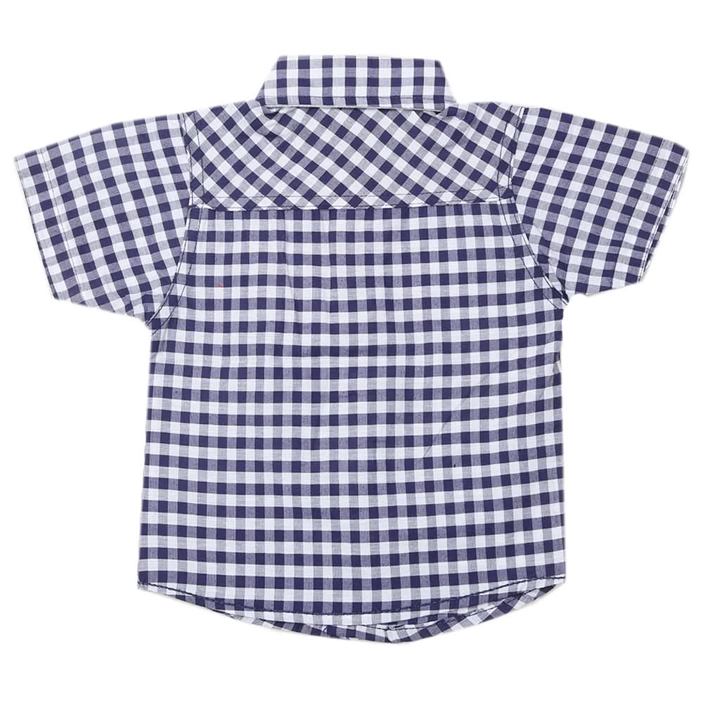 Boys Half Sleeves Casual Shirt - Blue, Kids, Boys Shirts, Chase Value, Chase Value